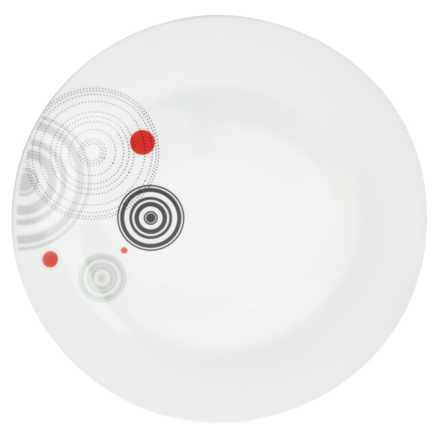 Secret de Gourmet Serviesset cirkels 6 persoons servies porselein 18-delig 3047525 large