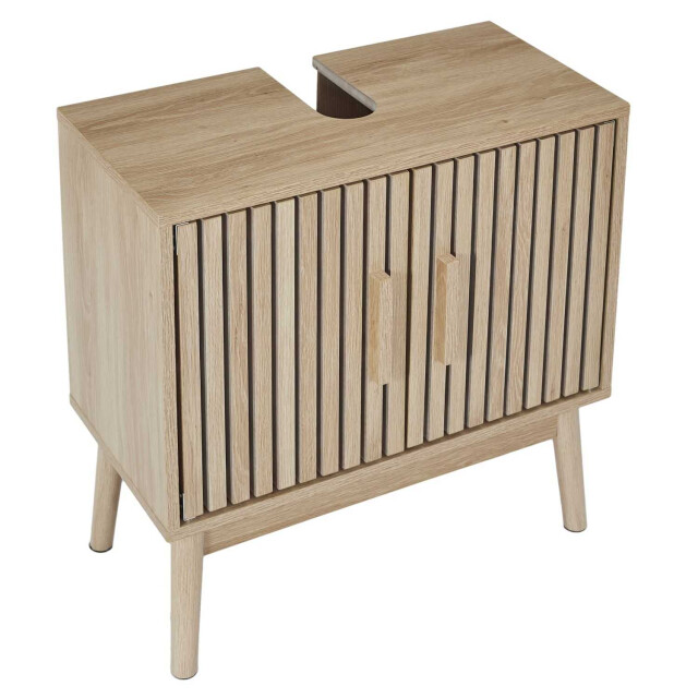 Home Deco Factory Wastafelonderkast klaus met uitsparing 30x60x70 cm wastafelmeubel 3047797 large
