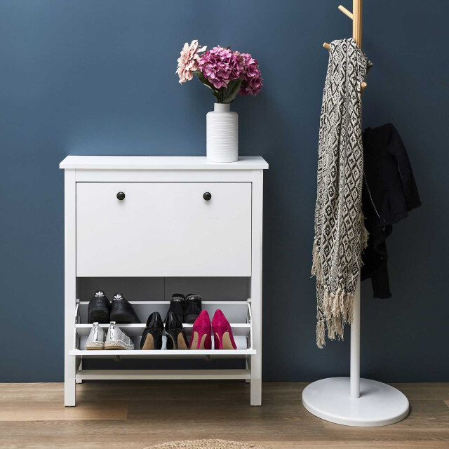 Home Deco Factory Schoenenkast 2 lades schoenen klepkast voor 12 paar - 3047849 large