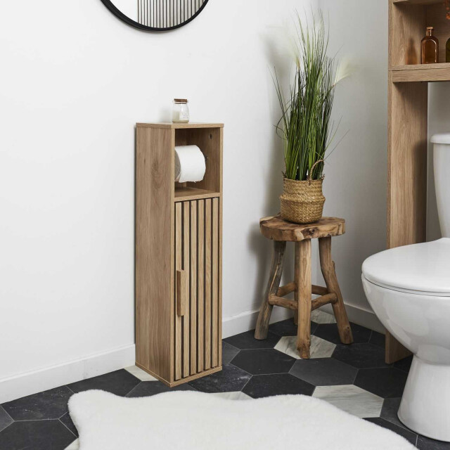 Home Deco Factory Toiletrolhouder/reserverolhouder klaus staand hout - 3056971 large