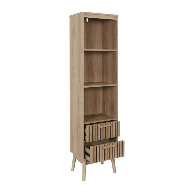 Home Deco Factory Badkamermeubel klaus set wastafelonderkast + kolomkast hoog 3049004 large