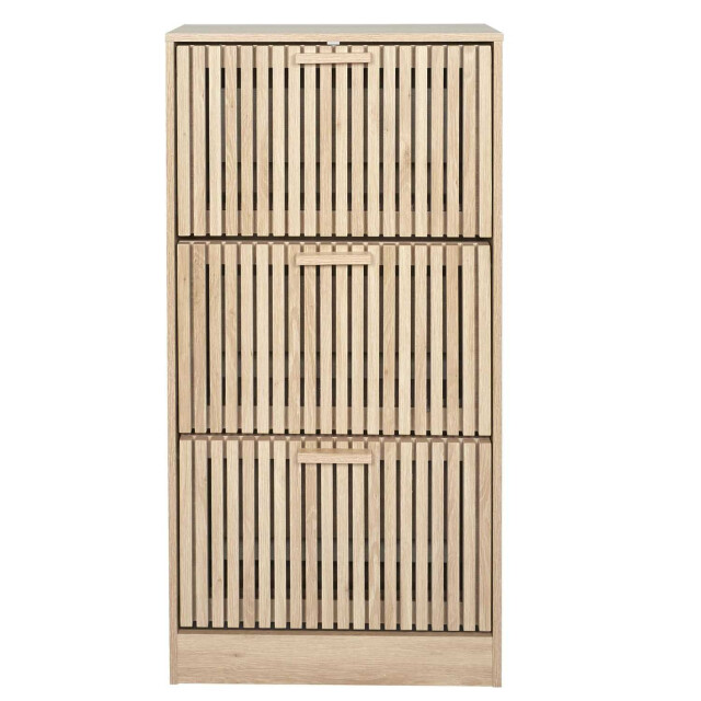Home Deco Factory Schoenenkast klaus 3 lades 24x60x113 cm voor 18 paar - 3047799 large