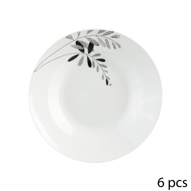 Secret de Gourmet Porseleinen serviesset planten 6 persoons 18-delig 3047533 large
