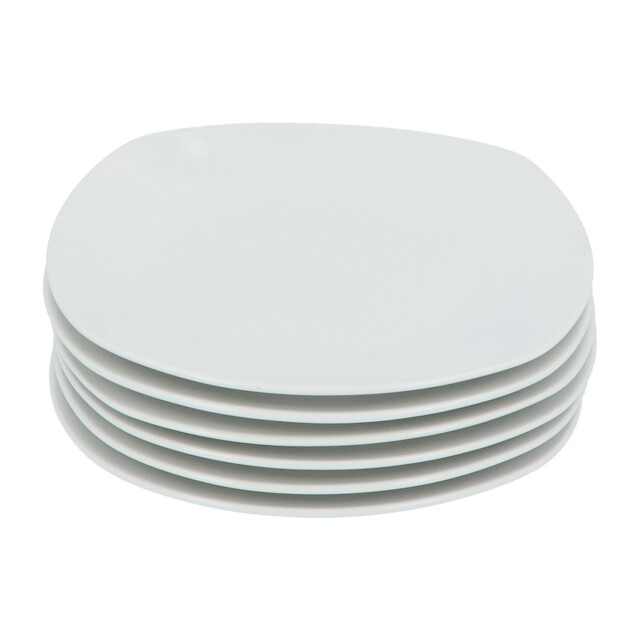 Secret de Gourmet 6-persoons porseleinen ontbijtborden plaza 20,5 cm - 3047731 large