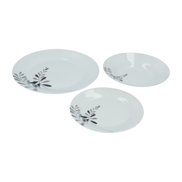 Secret de Gourmet Porseleinen serviesset planten 6 persoons 18-delig 3047533 large