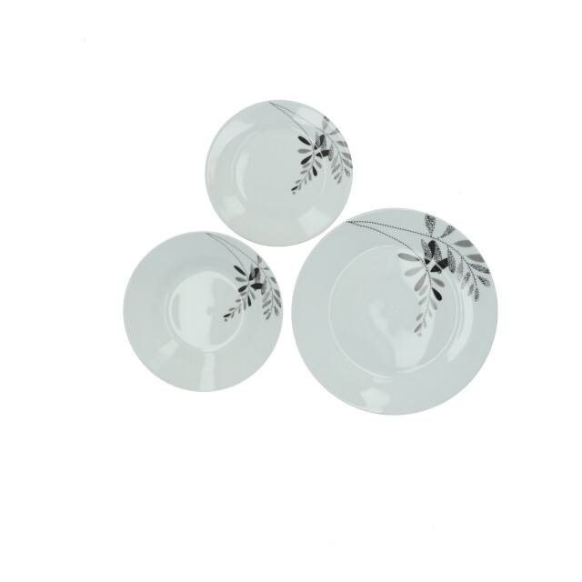 Secret de Gourmet Porseleinen serviesset planten 6 persoons 18-delig 3047533 large