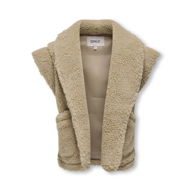 Only Kogsitka teddy vest camel 2259.76.0004 large