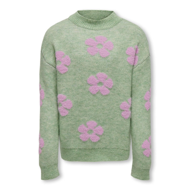 Only Kognaja ls flower pullover dessin 2219.29.0007 large