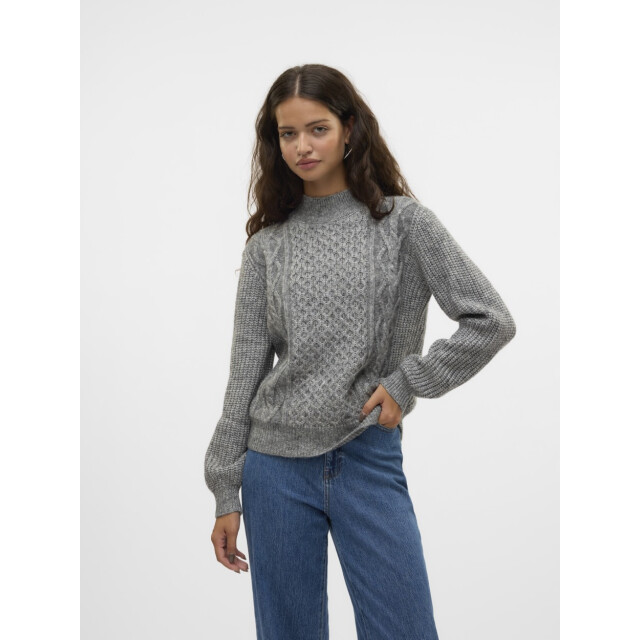Vero Moda Vmuniverse ls highneck pullover melee 4219.87.0052 large