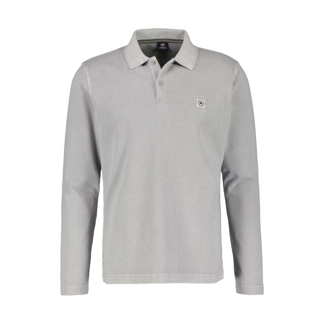 Lerros Heren polo 24o4243 258 platinum grey Lerros Trui 24O4243 258PlatinumGrey large