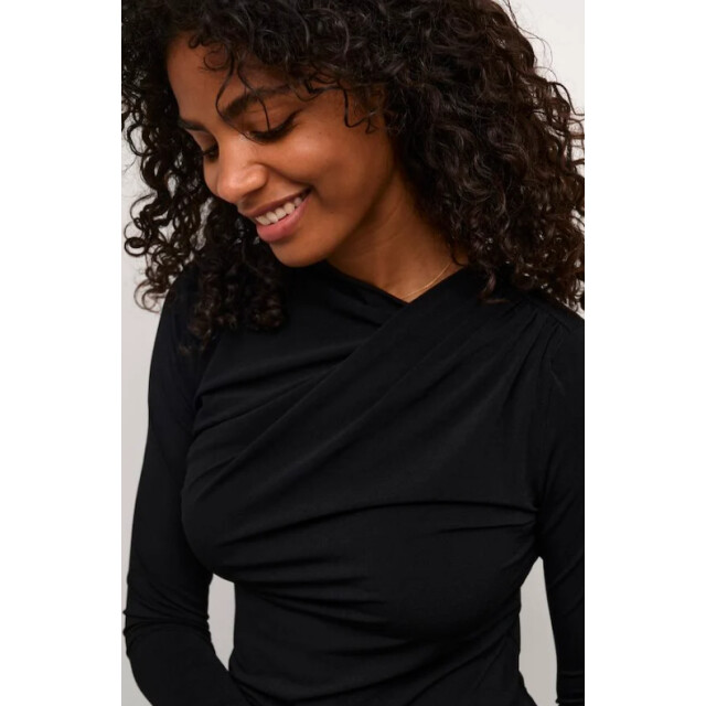 KAFFE Kaaida jersey jurk 10509124- 10509124-black large