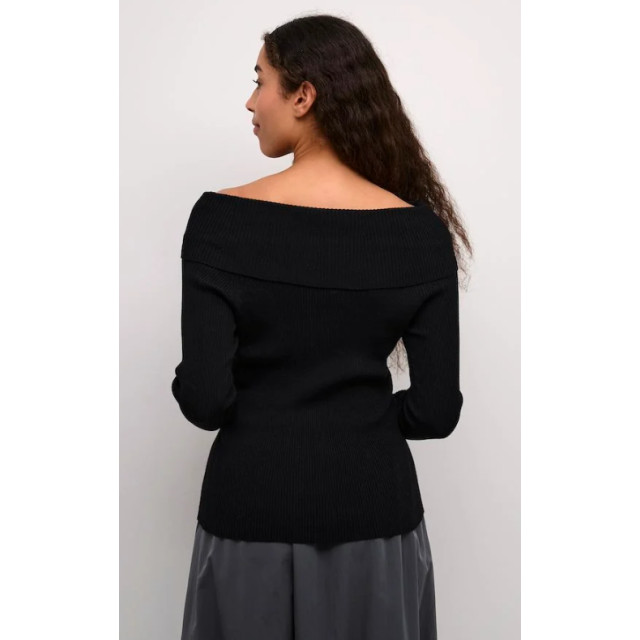 KAFFE Kaellie off shoulder pull 10509112- 10509112-black large