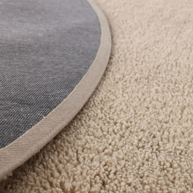 Nest living Metta rond vloerkleed teddystof Ø 200 cm 3034590 large