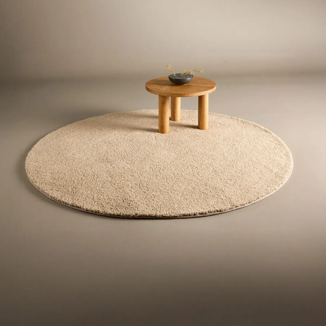 Nest living Metta rond vloerkleed teddystof Ø 200 cm 3034590 large