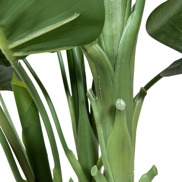 Kopu ® kunstplant guzmania 105 cm met 3 oranje bloemen nepplant 2612764 large