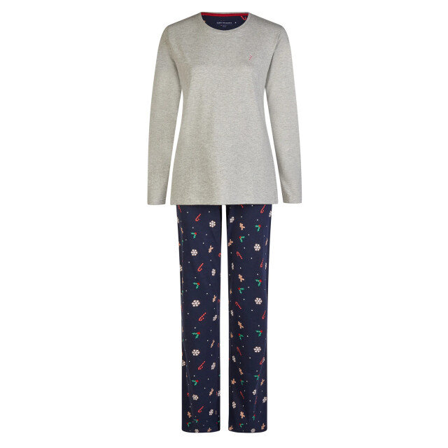 Happy Shorts Dames kerst pyjama set met print xmas HS-1078-4 large