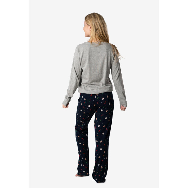 Happy Shorts Dames kerst pyjama set met print xmas HS-1078-4 large