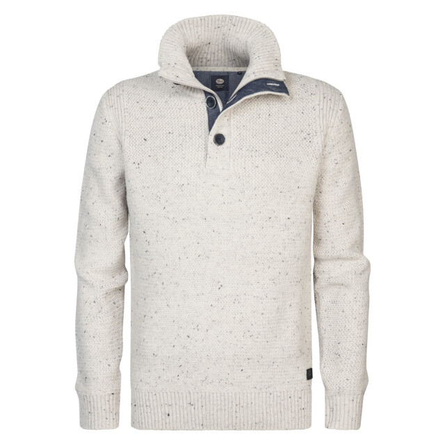 Petrol Industries M-3040-kwc226 knitwear collar off-white 5219.02.0009 large