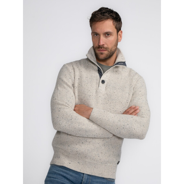 Petrol Industries M-3040-kwc226 knitwear collar off-white 5219.02.0009 large