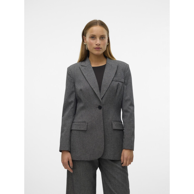 Vero Moda Vmanni ls hourglass blazer antraciet 4549.85.0032 large