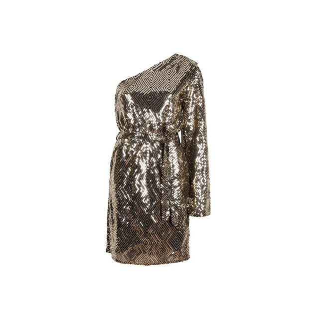 Lofty Manner Dress lotta goudkleurig 4409.96.0027 large