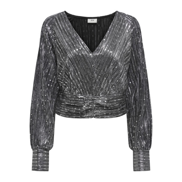 Jacqueline de Yong Jdydidi ls glitter top jrs zilverkleurig 4389.97.0005 large