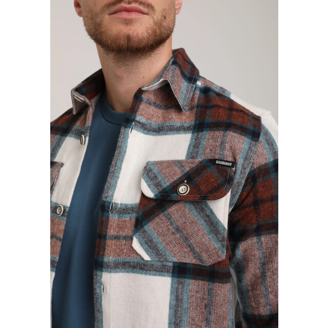 Gabbiano Heren overshirt 335233 9898 multi colour Gabbiano Overhemd 335233 9898MultiColour large