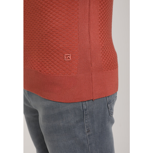 Gabbiano Heren shirt 615267 4000 deep coral Gabbiano 615267 4000DeepCoral large