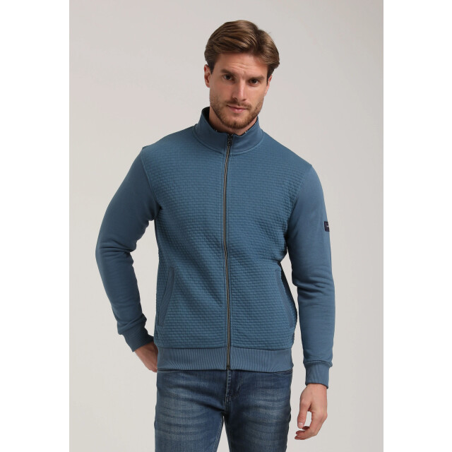 Gabbiano Heren vest 425247 0003 petrol Gabbiano Vest 425247 0003Petrol large