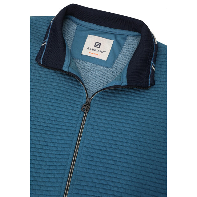 Gabbiano Heren vest 425247 0003 petrol Gabbiano Vest 425247 0003Petrol large