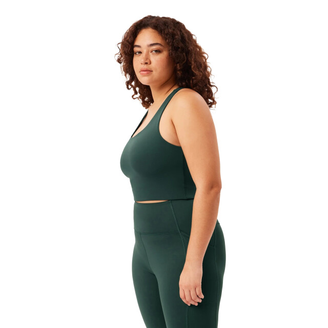 Girlfriend Collective Dames paloma racerback bh UTGC113_moss large