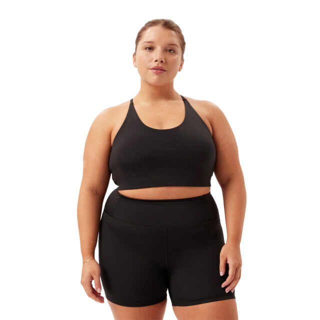 Girlfriend Collective Dames float cleo halter hals bh UTGC125_black large