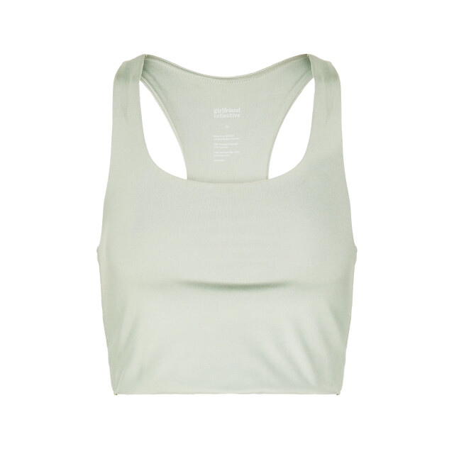 Girlfriend Collective Dames paloma racerback bh UTGC113_agave large