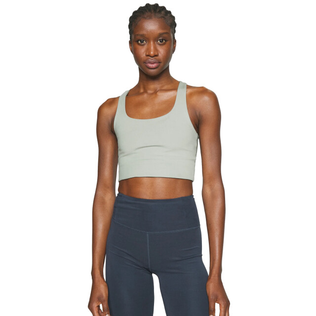 Girlfriend Collective Dames paloma racerback bh UTGC113_agave large