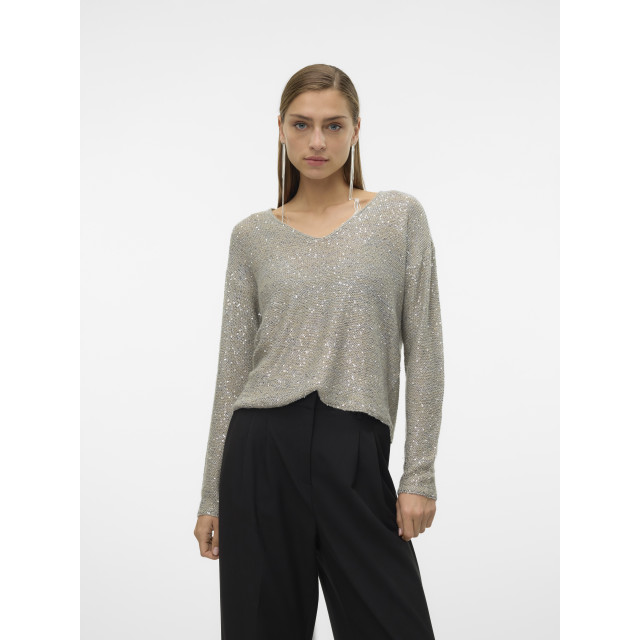 Vero Moda Vmleilani new ls v-neck pullover 10318223 large