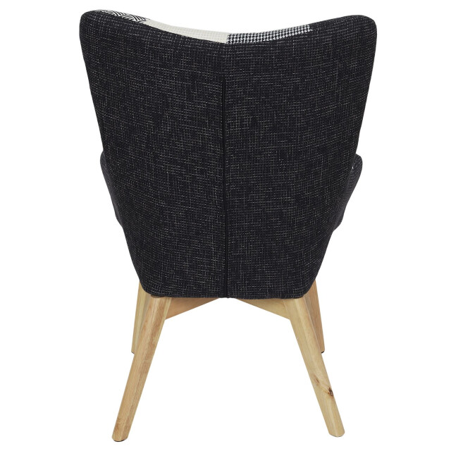 Home Deco Factory Patchwork fauteuil met armleuning helsinki comfortabel - 3049062 large