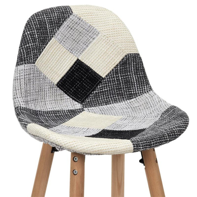Home Deco Factory Lund patchwork barkruk - 3048946 large