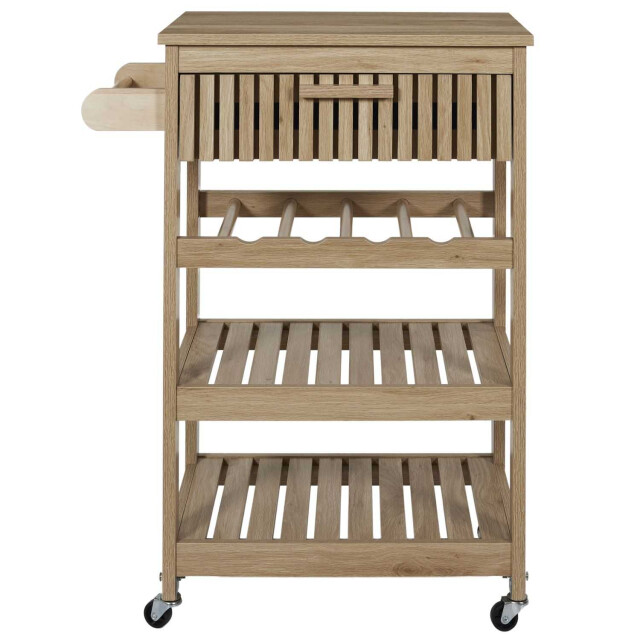 Home Deco Factory Keukentrolley klaus verrijdbaar met lade keukenkar op wielen 3047910 large