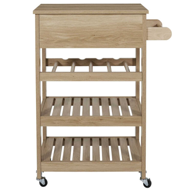 Home Deco Factory Keukentrolley klaus verrijdbaar met lade keukenkar op wielen 3047910 large