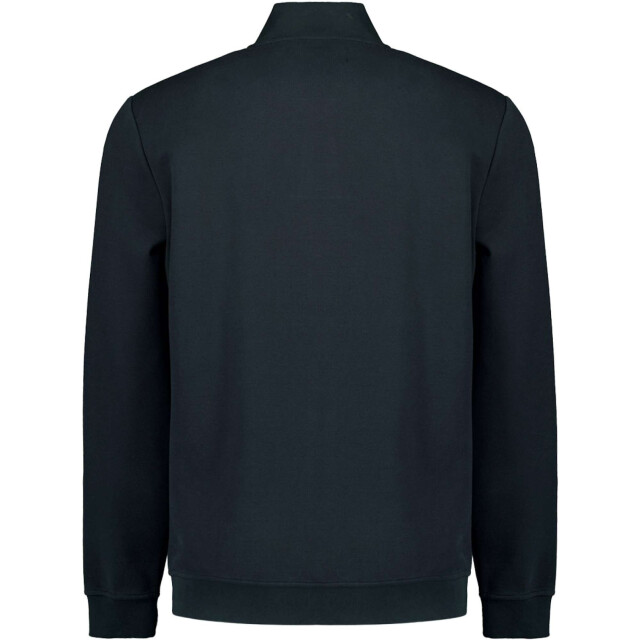 No Excess Sweater full zipper pique bomber night N1006-078 large