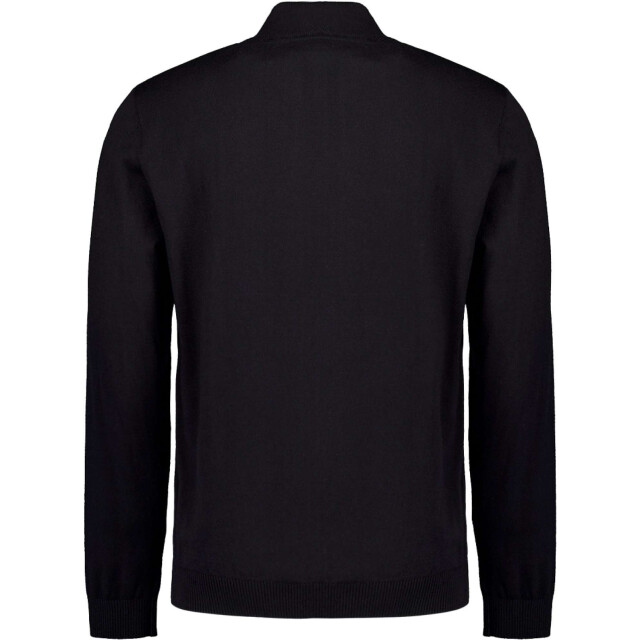 No Excess Cardigan 2 coloured melange black N2154-020 large