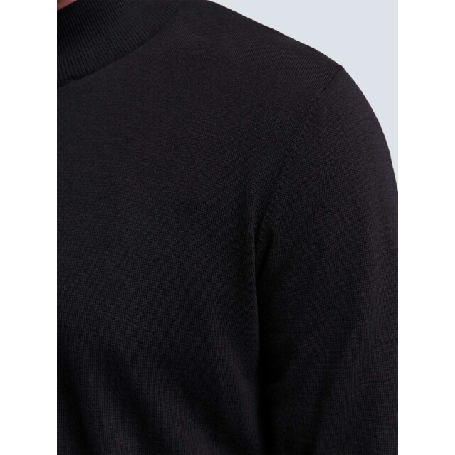 No Excess Cardigan 2 coloured melange black N2154-020 large