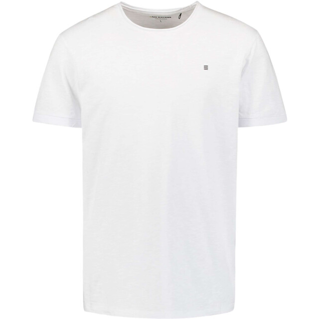 No Excess T-shirt crewneck slub white N3602-010 large