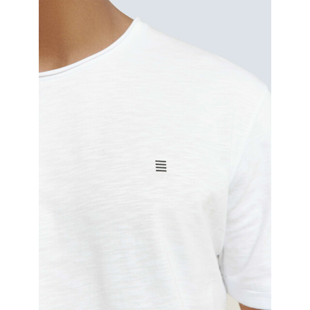 No Excess T-shirt crewneck slub white N3602-010 large