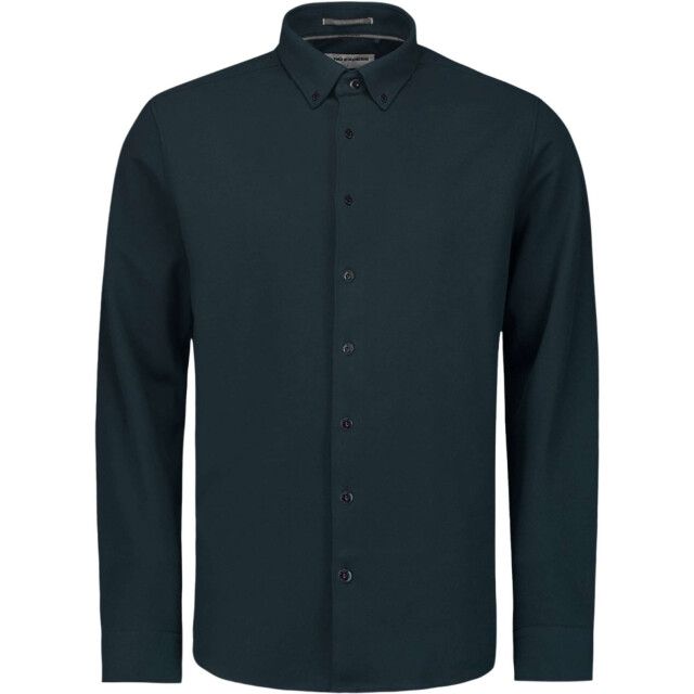 No Excess Shirt jersey pique stretch night N4186-078 large