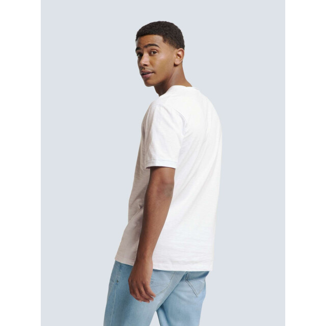 No Excess T-shirt crewneck slub white N3602-010 large