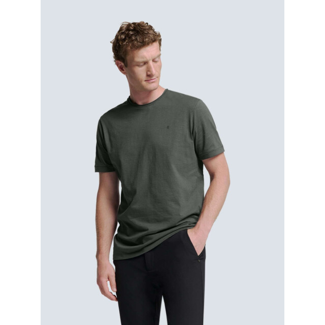 No Excess T-shirt crewneck slub dark grey N3602-023 large
