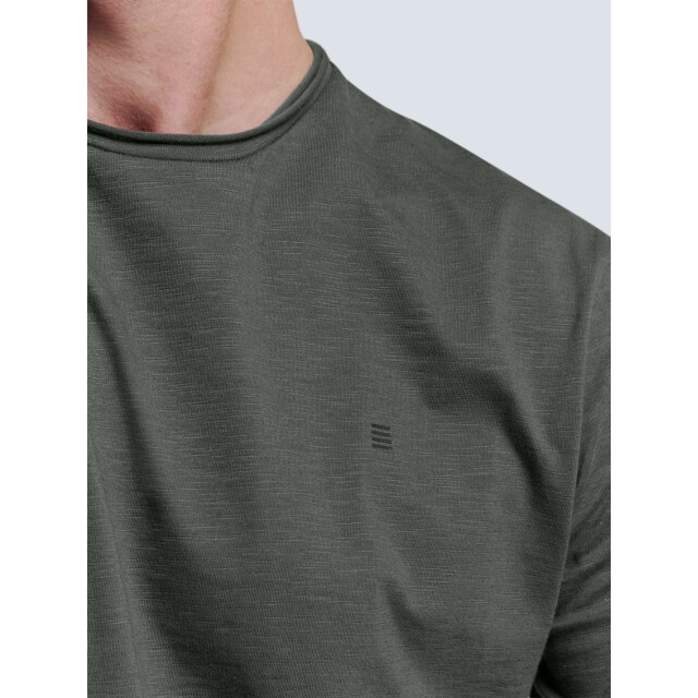 No Excess T-shirt crewneck slub dark grey N3602-023 large