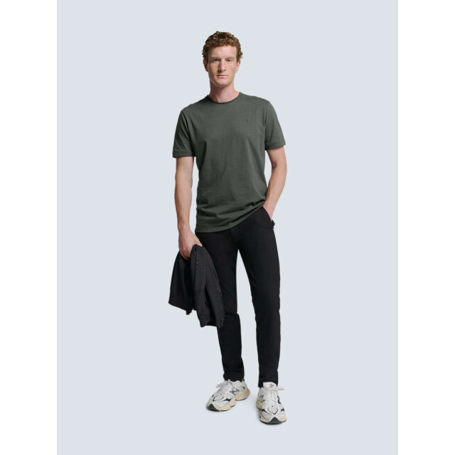 No Excess T-shirt crewneck slub dark grey N3602-023 large