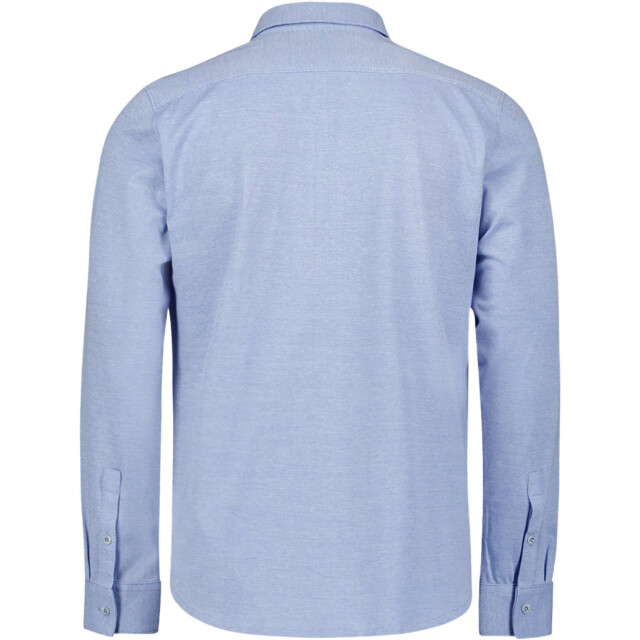 No Excess Shirt jersey pique stretch office blue N4186-166 large
